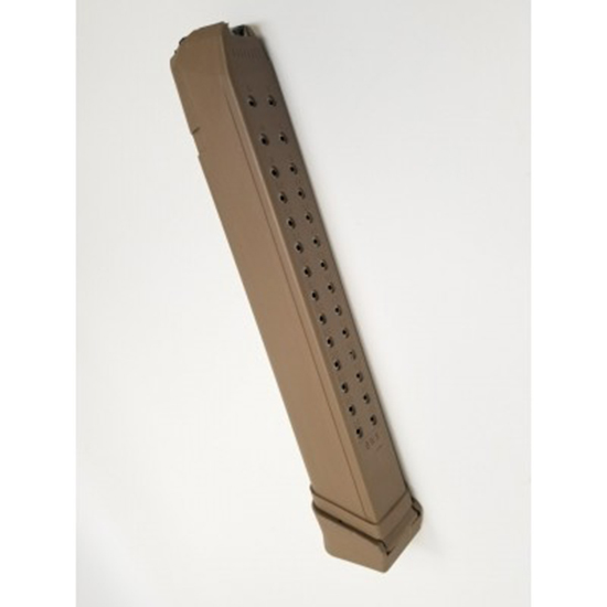 RWB MAG GLOCK 9MM 33RD STEEL LINED TAN POLYMER - Sale